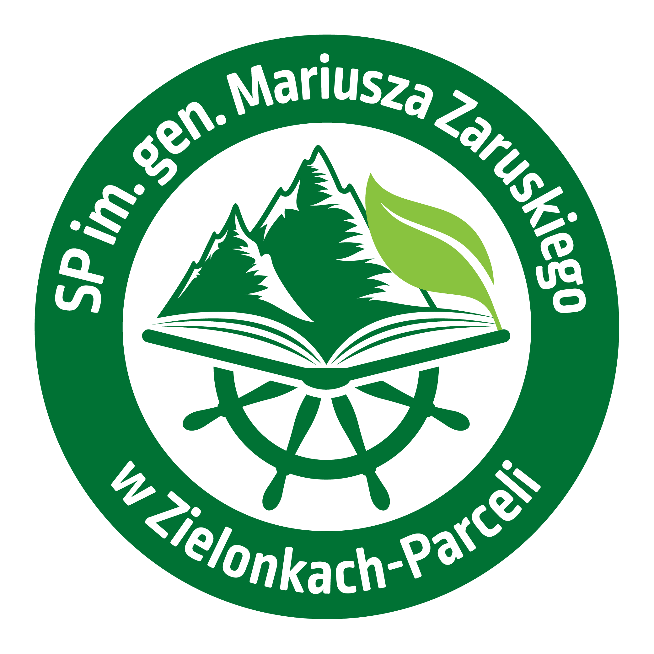 Logo Szkoła Podstwowa im. gen. Mariusza Zaruskiego