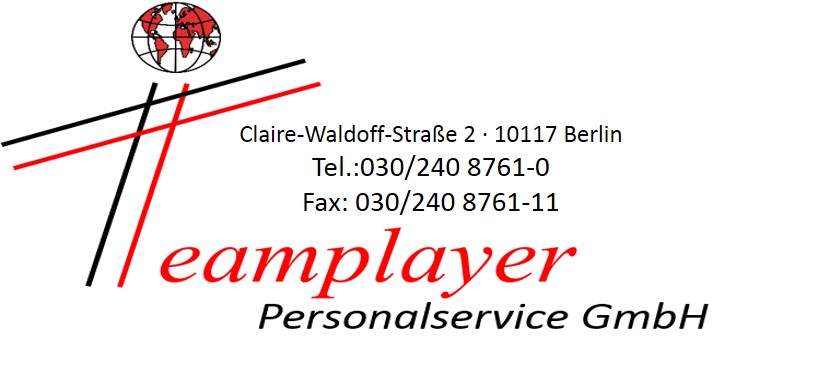 Logo Teamplayer Personalsevice GmbH